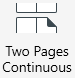 PDF Extra: two pages continuous page mode icon